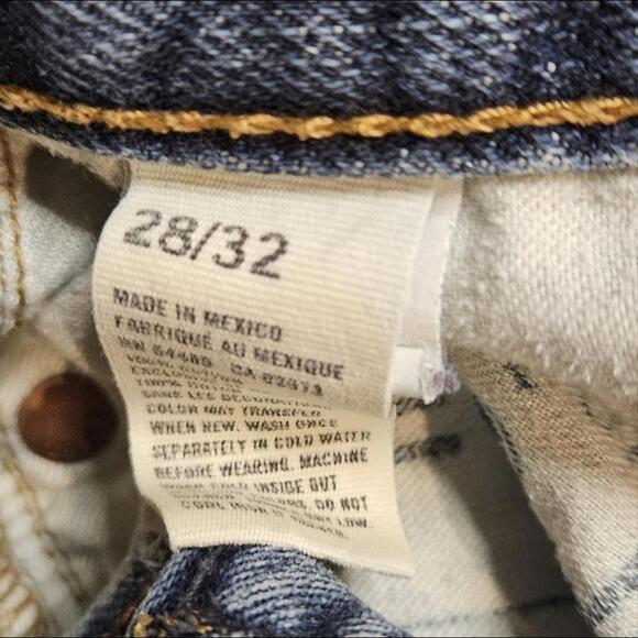 American Eagle Slim Straight Jeans – Size 28/32 - Picture 4 of 5